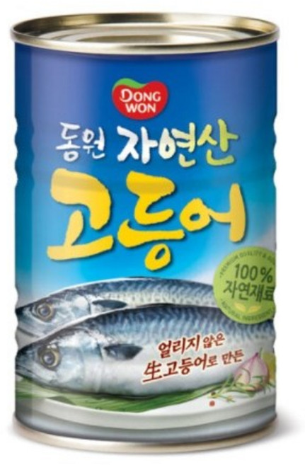 동원 고등어 원터치 통조림, 300g, 2개