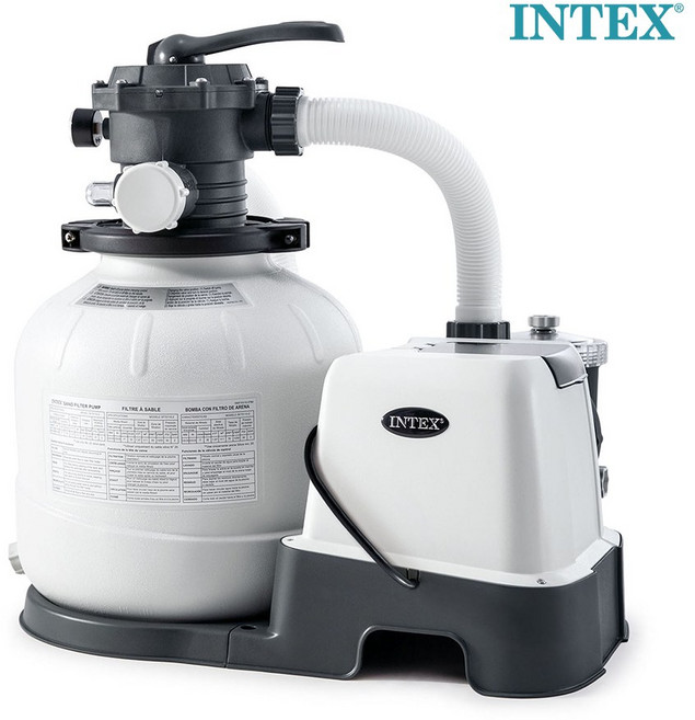 [인텍스] 샌드필터 펌프 여과기 솔드워터 시스템 with ECO 26676, 1개