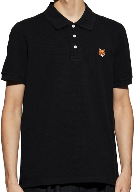 메종키츠네 남성 폭스헤드 폴로 반팔티 PM00209KP0002 P199