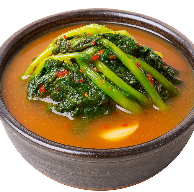 (시골마당) 개운한 전라도 얼갈이열무 물김치 국산김치, 2kg, 1개