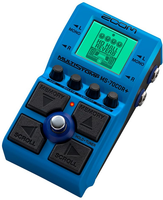 ZOOM MS-70CDR Plus SFX MS 멀티 스톰 페달 149종 공간계 이펙트 코러스 딜레이