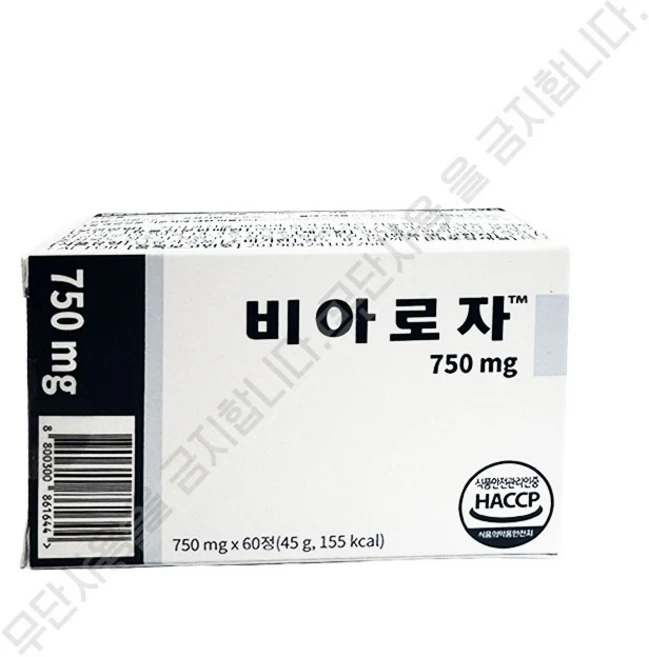 비아로자 750mg x 60정 1개 - 쿠팡