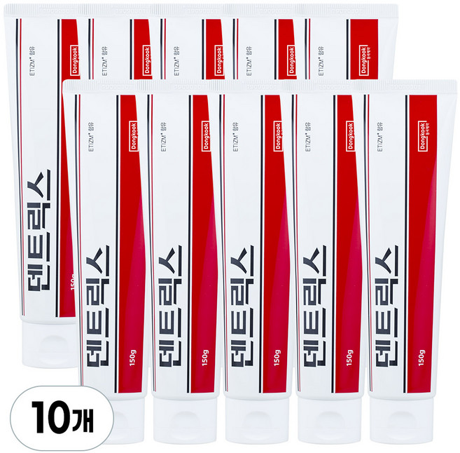 동국제약 덴트릭스 치약 에티즘 함유, 150g, 10개