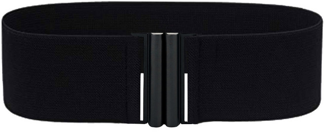 엘라스틱 여성용 벨트 빈티지 플러스 스트레치 신치 허리 벨트