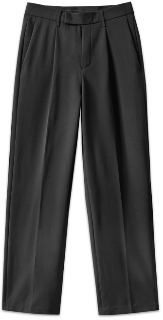 탑보이 빅사이즈 클래식 세미와이드 슬랙스 팬츠 정장 출근룩 남자 기지바지 (SJ174)