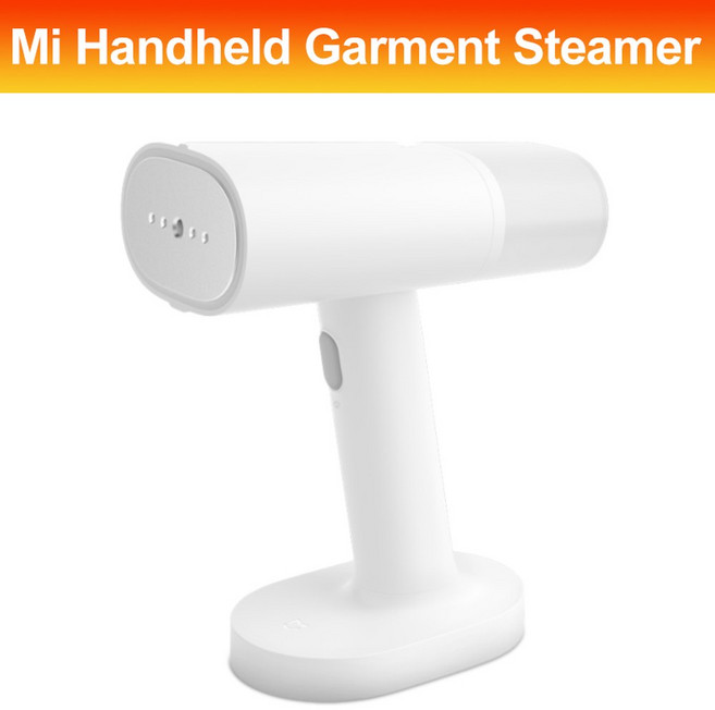 원래 XIAOMI MIJIA 휴대용 의류 기선 철 스팀 청소기 천 홈 전기 교수형 진드기 제거 2 7XTQ, EU, Garment Steamer, 1개