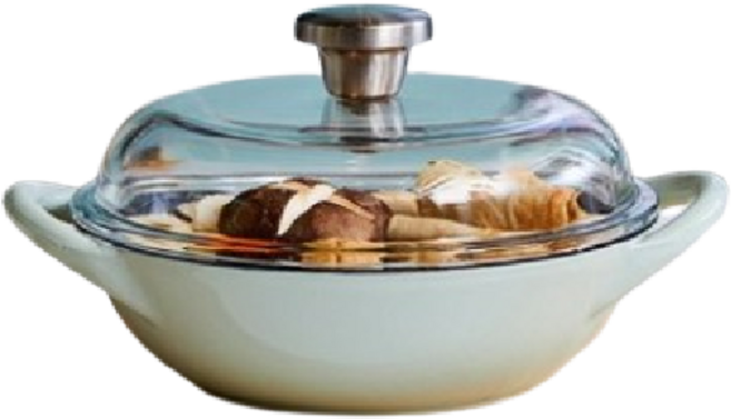 [모던하우스] 오래쓰는 무쇠주물 베이비웍D18 민트, 1개