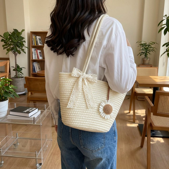 카스피아 여름 레이스 데일리 가방