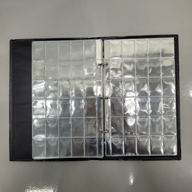 와이낫몰 스퀘어 동전 앨범 수집 내부속지 10장 포함, 속지10장포함, 속지10장포함