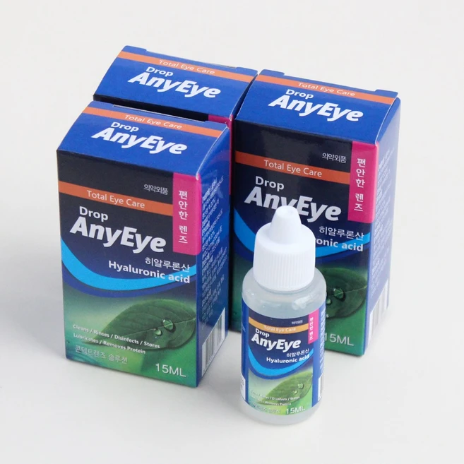 히알루론산 함유 렌즈습윤제 드롭 애니아이, 4개, 15ml - 쿠팡