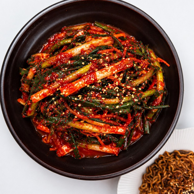토해원 침샘폭발 진짜 맛있게 매운 실비 파김치, 1개, 1kg