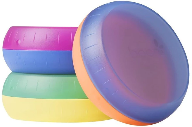 Boon Nursh Storage Buns - 아기 젖병 정리함 및 보관 - 병 파우치 젖꼭지 및 젖꼭지 보관 - 컬러 블록 - 3개입, Boon Nursh Storage Buns - 아기 젖 - 쿠팡