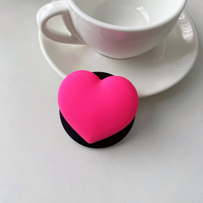 에코핏 휴대폰 맥세이프 호환 마그네틱 스마트톡 핑크하트, 1개