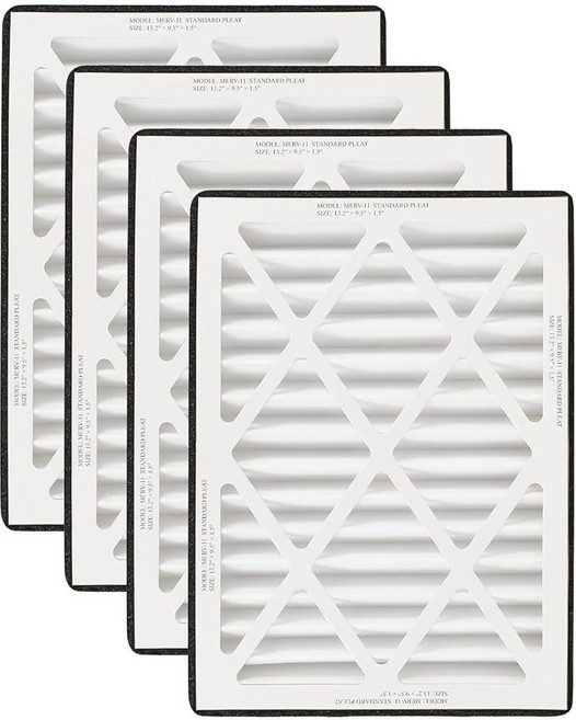 Khotilong 4-Packs Replacement Filter for Air Filtration System Compatible with ABESTORM DecDust 13