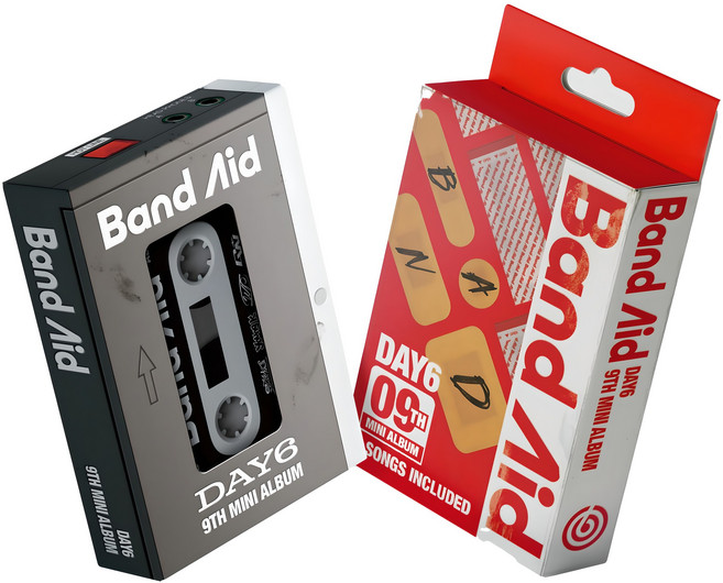 데이식스 미니앨범 9집 Band Aid PLATFORM ALBUM NEMO VER. 랜덤발송, 1QR코드