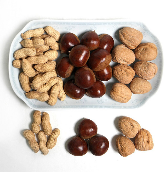 정월대보름 부럼세트 볶음피땅콩 500g + 국내산알밤 300g + 피호두 300g 어린이집 유치원 인기제품 쪽빛누리, 1개