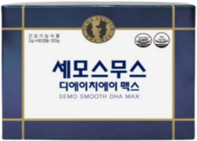 세모 스무스 DHA MAX 2g x 60캡슐 + 사은품, 60정, 1개