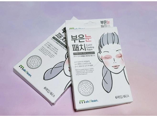 메이클린 부은 눈 아이패치, 6개입, 3개