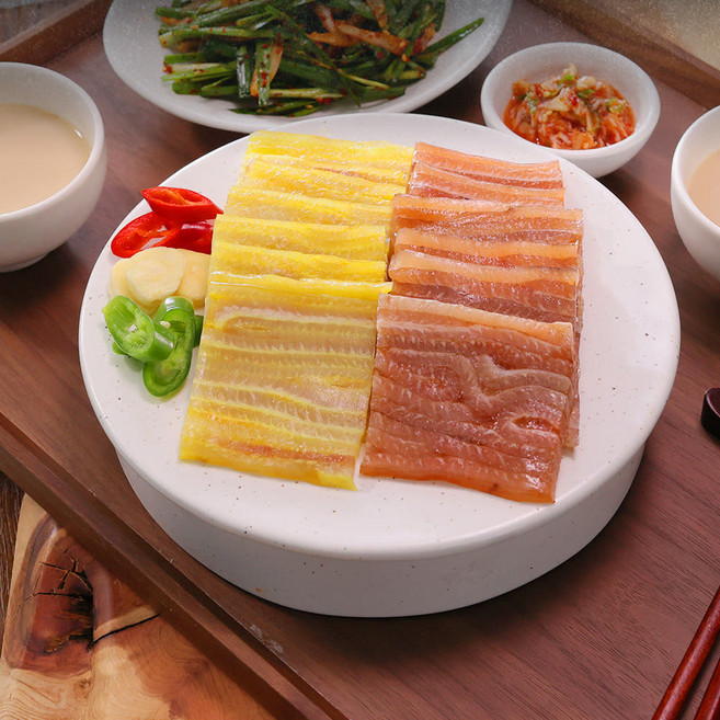 돈피편육 쫀득쫀득 돼지껍질 가공편육 냉채안주용 180g, 12개