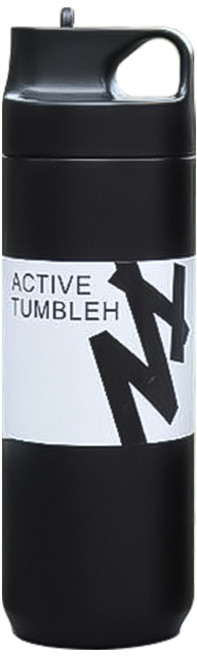 KINTO 真空吸嘴保溫瓶 ACTIVE 運動保溫杯, 1個, 真空吸嘴保溫瓶/黑色