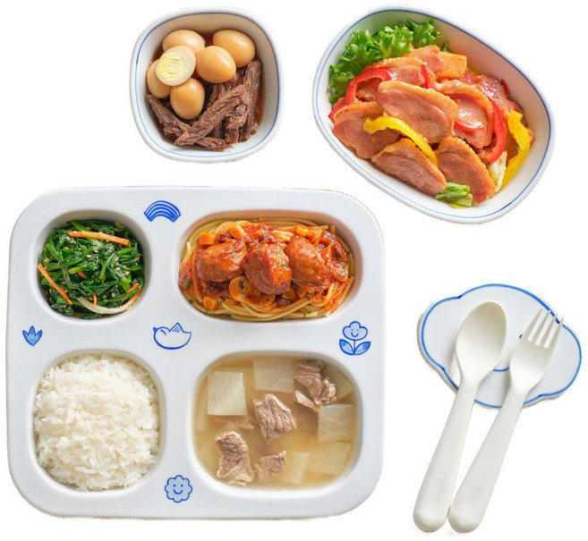 [건강가득] 감동키친 국내산 프리미엄 저염식 아기반찬 어린이반찬 반찬세트 정기배송, 4개, 2.2kg