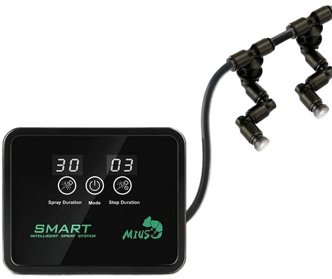 스마트 자동 분사 타이머 조경 노즐 원예 안개 이중 스프링클러 헤드, 단일 항목, 1개