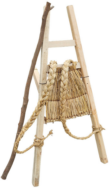 민속마당 수제 나무지게(행사용 실제사용) 바지게 바작 주문제작가능, 지게만