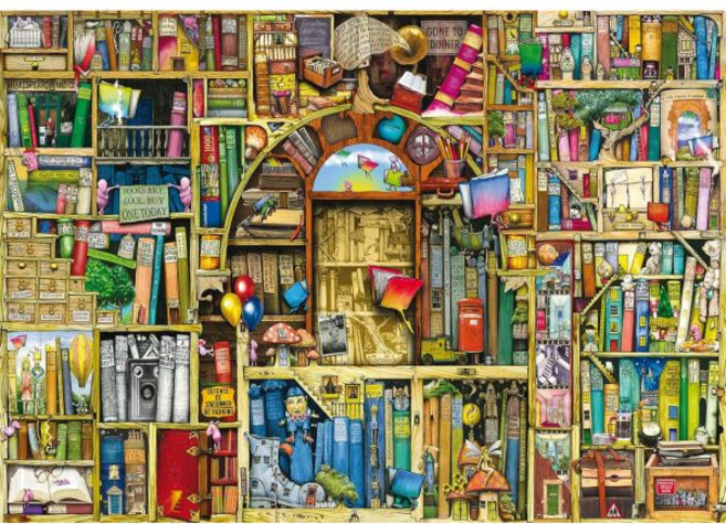 13533601 놀이 취미 직소 퍼즐 Ravensburger The Bizarre Bookshop 2 1000피스 지그소 성인용 12000300 - 수제 도구 독일 제조 모든, 13533601 놀이 취미 직소 퍼즐 Ravensbur