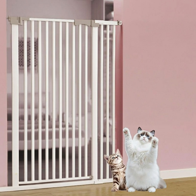 PAKCHOICE 반려동물 프리미엄 강아지 안전문, 1개, 높이 76CM