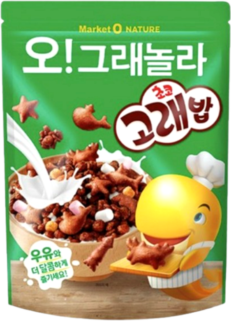 오리온 오그래놀라 초코고래밥, 2개, 300g