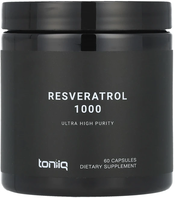 새해 첫좋은선물 Toniiq 레스베라트롤 1000 캡슐 60정(캡슐 1정당 500mg) 제대로 할인합니다, Toniiq레스베라트롤1000캡슐60정캡슐1정당500m, 1개 - 쿠팡
