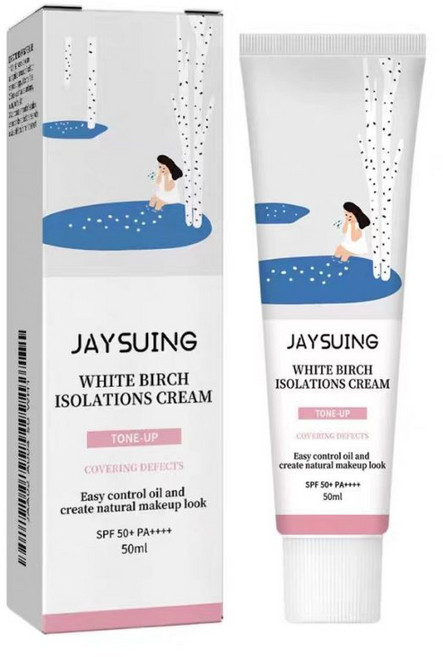 ROUND LAB 白樺樹保濕防曬乳 綠色清爽修護·自然提亮 SPF50+ PA++++, 1個, 粉色防曬素顏霜50mL