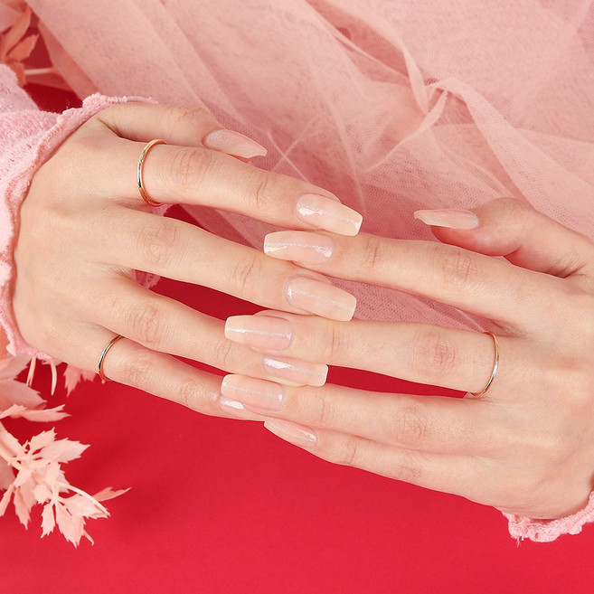 샤인비 멀티 큐어링 젤 스트립스 18p 세트 햇빛에 구워도 되는 멀티 큐어링 젤 스티커, 1개, 69514 누드 피치 빔