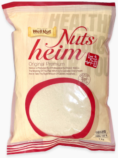 18번) 아몬드분말 웰넛 100%, 1kg, 1개