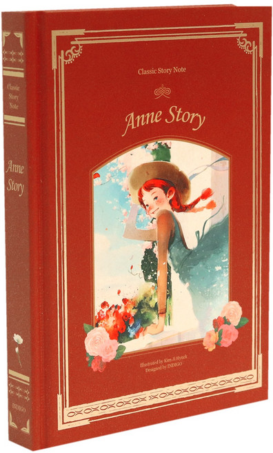 인디고 클래식 양장 노트 Ver 3, 빨간머리앤, 1개