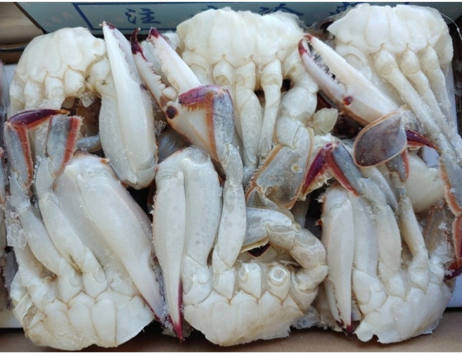 [미쓰리푸드마켓]절단꽃게(냉동) 2L 1박스 5.4kg (450gX12팩)