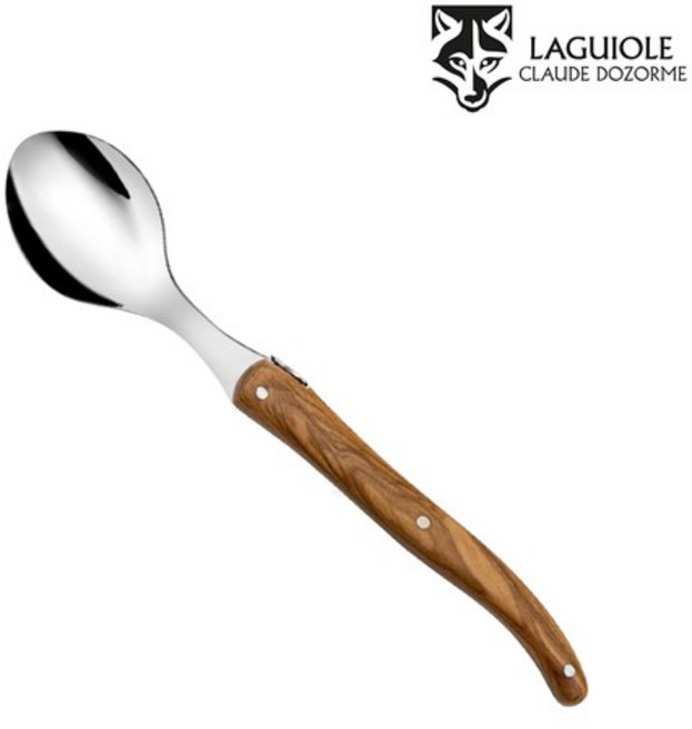 끌로드도조메 라귀올 올리브나무 디저트스푼, 없음