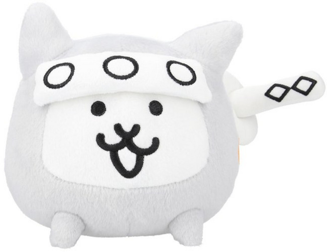 냥코 대 상점 오리지널 봉제 인형 S 고양이 닌자 냥코 대전쟁, 1개