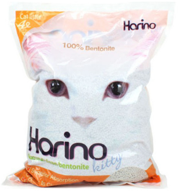 하리노 프리미엄 응고형 고양이모래, 4L, 1개