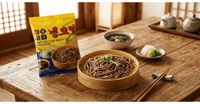 우불식당 냉모밀 211.6g, 5개