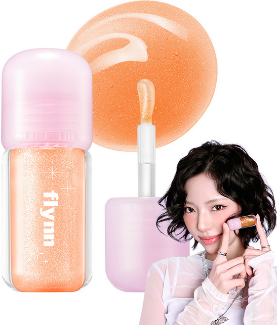 플린 [김고은 PICK] 글로우 팝 립 오일, 1개, 샤인 코랄