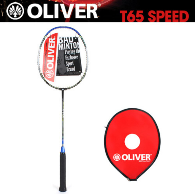 올리버 T65 SPEED 수비형 배드민턴 카본라켓, 1개