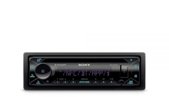 블루투스 CD 플레이어 USB/AUX가 포함된 소니 MEX-N5300BT 카 스테레오 싱글 딘 라디오, Sony MEX-N5300BT 자동차 스테레오 싱글 딘