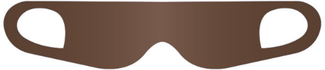 해피브릭스 고급 차광 원단 수면안대 암막 초경량