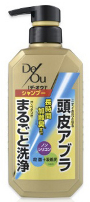 ROHTO 樂敦 DeOu 男仕頭皮護理洗髮精 柑橘草本, 1個, 400ml