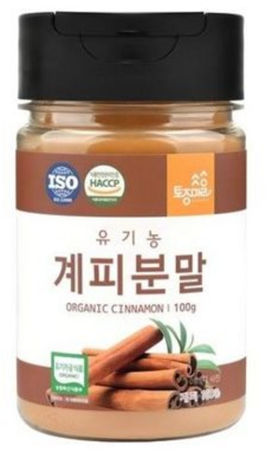 계피 가루 시나몬 계핏 가루 효능 수정과 계피 분말 100g, 1개