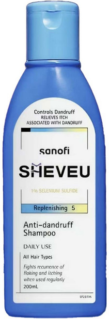 SHEVEU 사노피 리플레니싱 5 안티 댄드러프 샴푸, 1개, 200ml