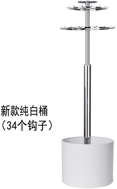 벨트 걸이 행거 회전식 의류매장 장미금 수납 옷장 척척 매장 회전형 블랙 받침대 의류, 순백색 수납통(굵은 변), 1개, 화이트