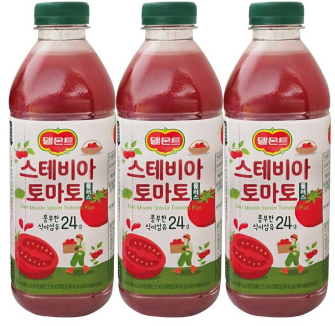 델몬트 스테비아 토마토 주스 950ml x 3개