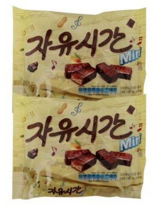 자유시간 mini 초콜릿, 140g, 8개